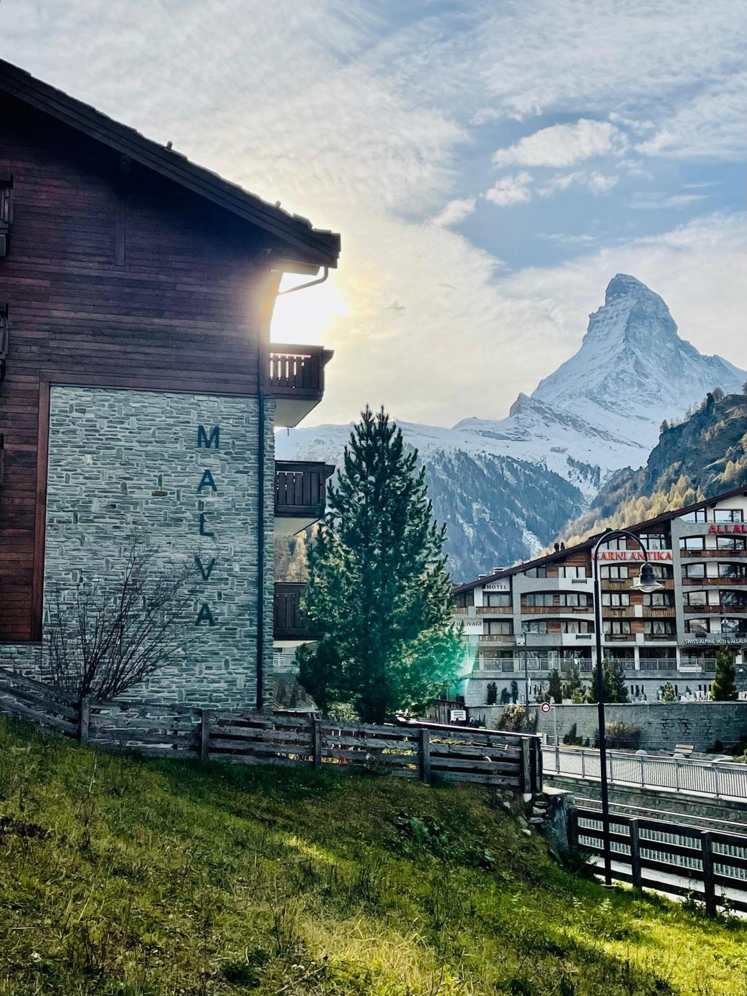 Haus Malva Daire Zermatt Dış mekan fotoğraf