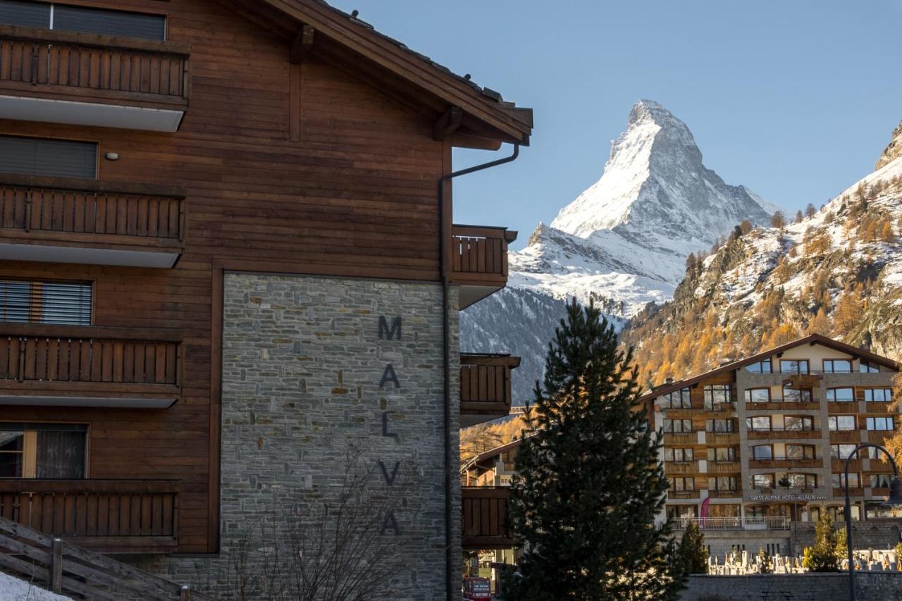 Haus Malva Daire Zermatt Dış mekan fotoğraf