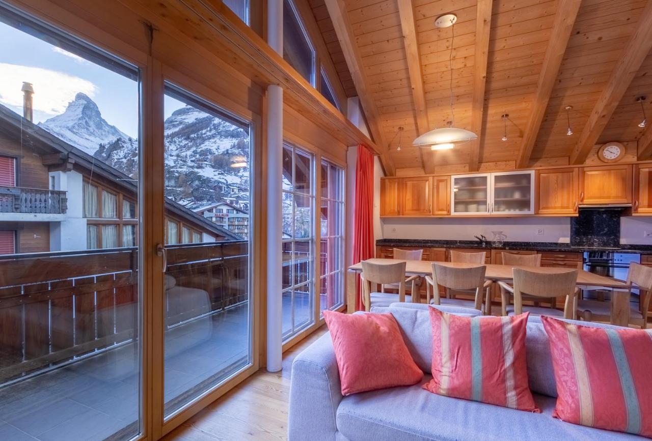 Haus Malva Daire Zermatt Dış mekan fotoğraf