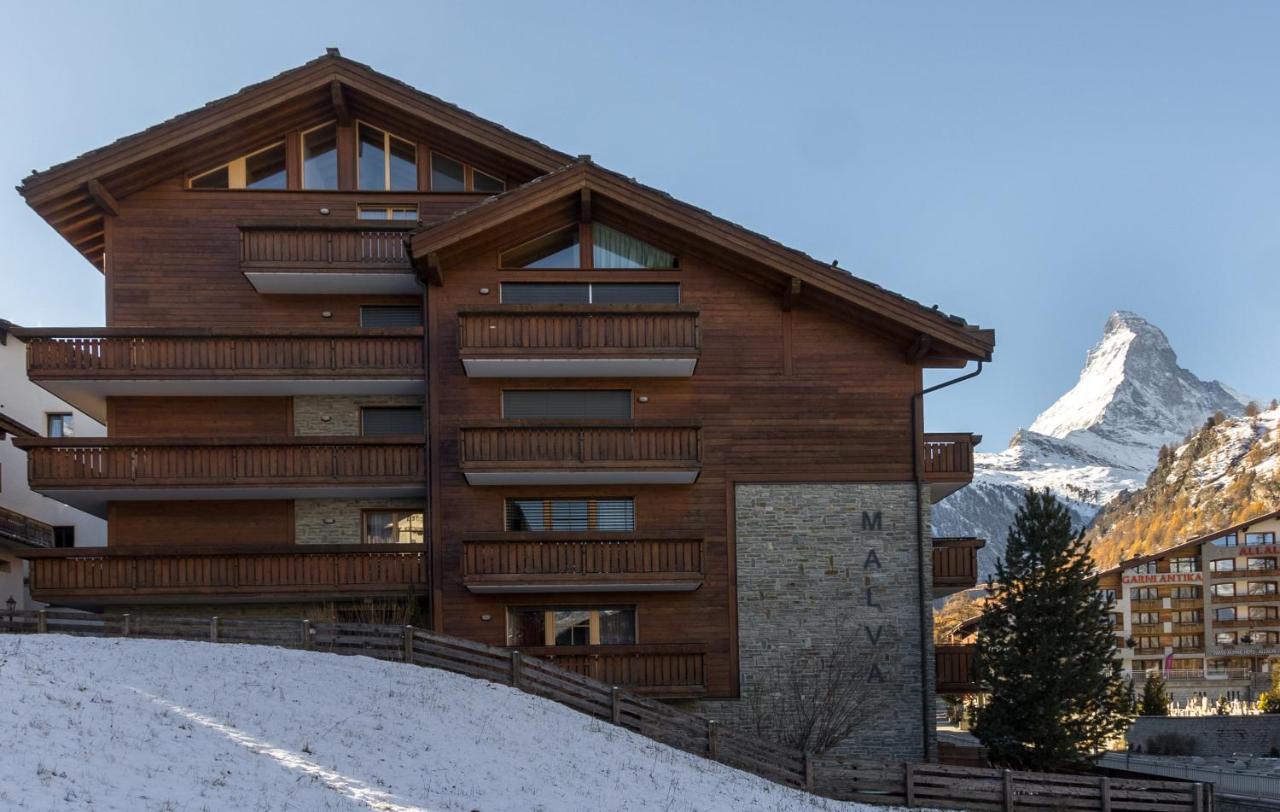 Haus Malva Daire Zermatt Dış mekan fotoğraf